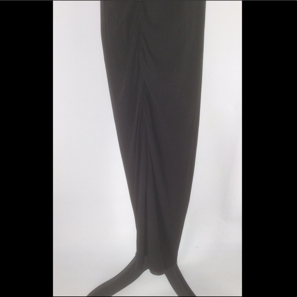 Maternity Time and True Small (4-6) MIDI Black Dress - Picture 7 of 11